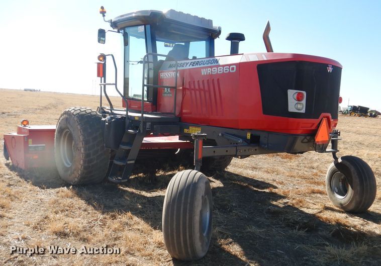 image for item DJ4796 2016 Massey-Ferguson WR9860  windrower