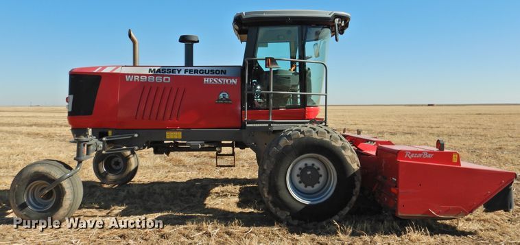 image for item DJ4797 2016 Massey-Ferguson WR9860  windrower