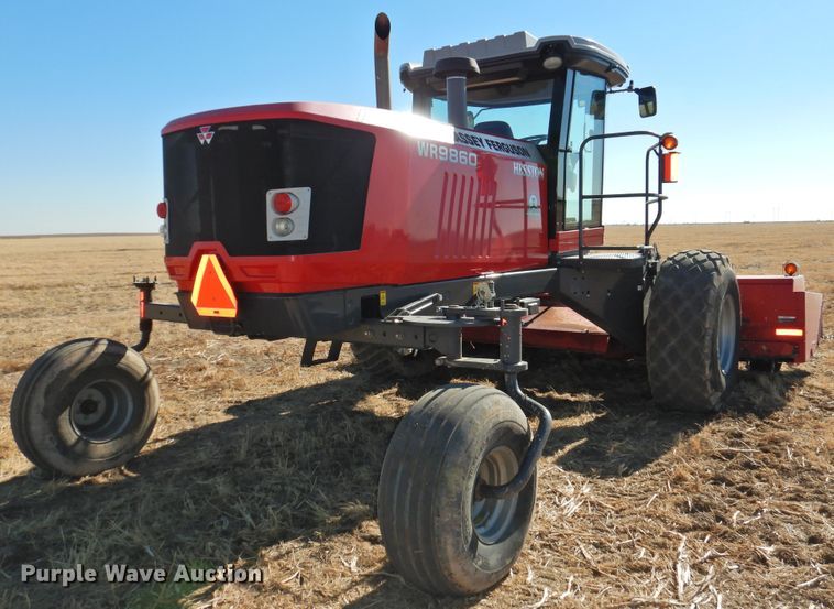 image for item DJ4797 2016 Massey-Ferguson WR9860  windrower