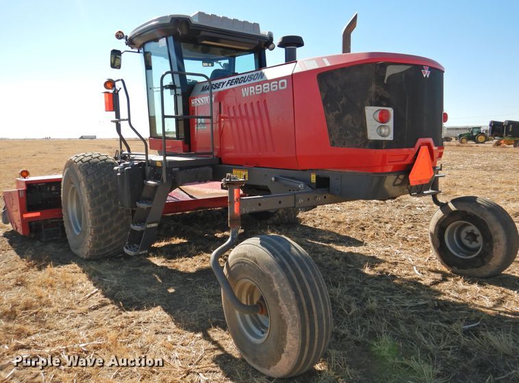 image for item DJ4797 2016 Massey-Ferguson WR9860  windrower