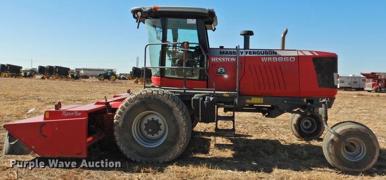 image for item DJ4797 2016 Massey-Ferguson WR9860  windrower