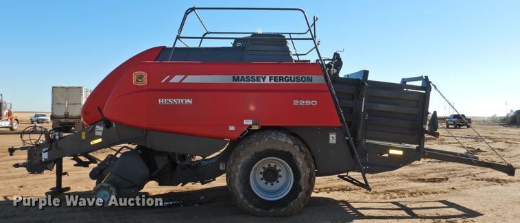 image for item DJ4798 2014 Massey-Ferguson 2290  large square baler