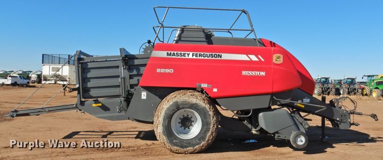 image for item DJ4798 2014 Massey-Ferguson 2290  large square baler