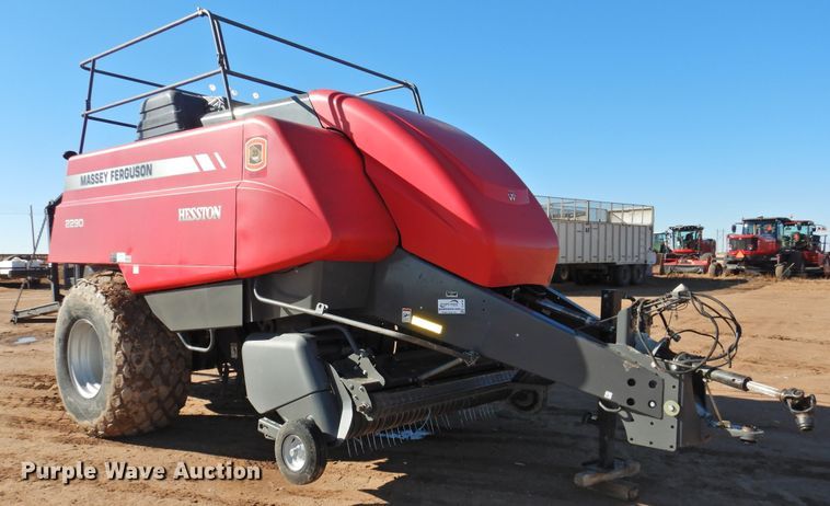 image for item DJ4798 2014 Massey-Ferguson 2290  large square baler
