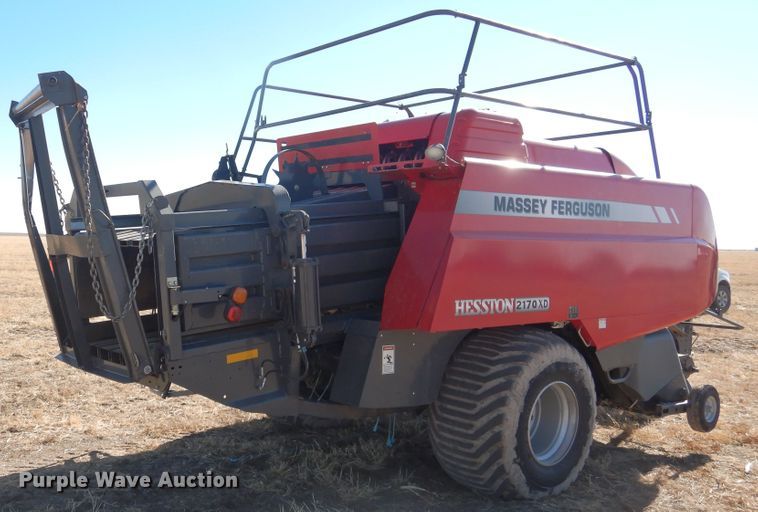 image for item DJ4799 2013 Massey-Ferguson 2170XD  large square baler