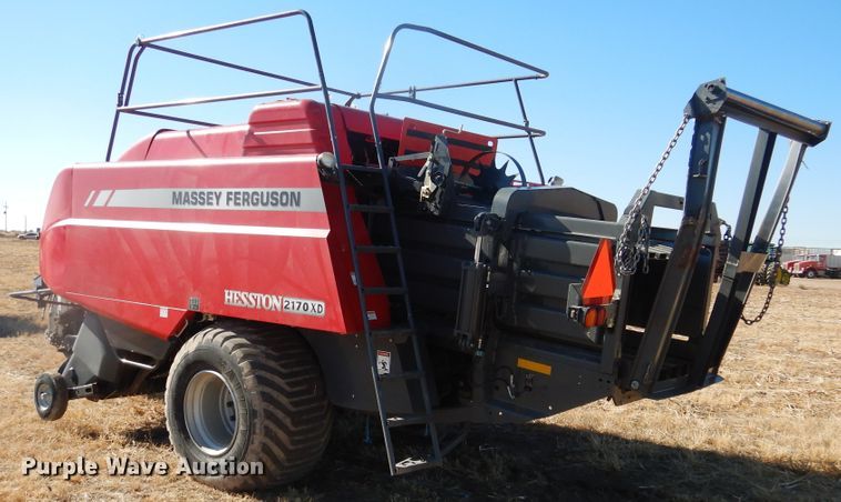 image for item DJ4799 2013 Massey-Ferguson 2170XD  large square baler