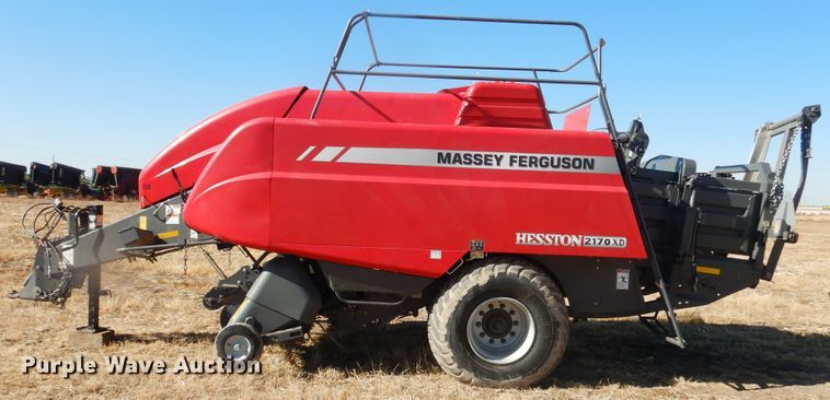 image for item DJ4799 2013 Massey-Ferguson 2170XD  large square baler