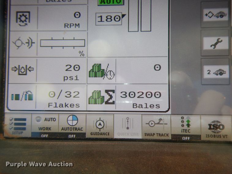 image for item DJ4799 2013 Massey-Ferguson 2170XD  large square baler