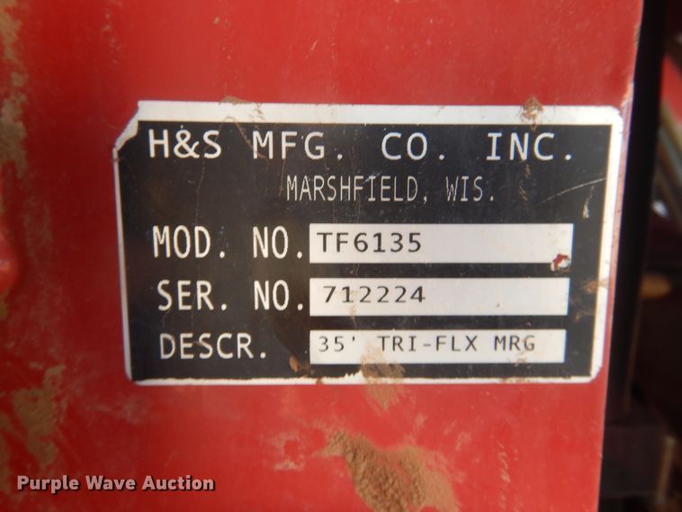 image for item DJ4804 2017 H&S TF6135 hay merger