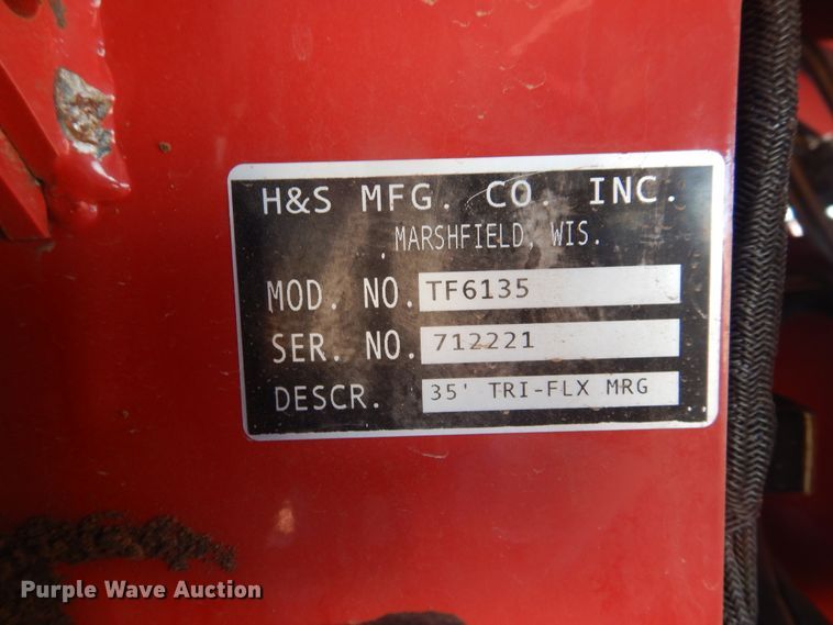 image for item DJ4807 2018 H&S TF6135 hay merger