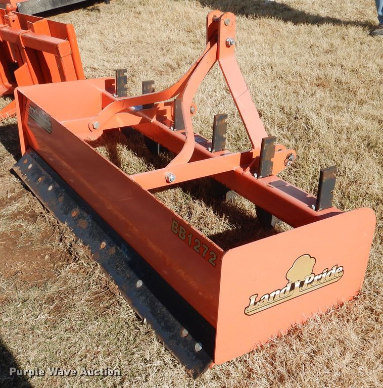 Land Pride BB1272 box blade in Medford, OK Item DJ4898 sold Purple Wave