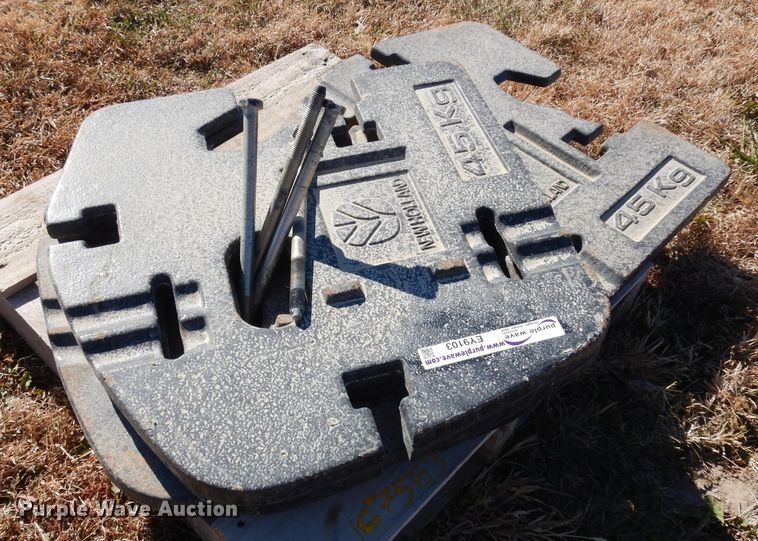 image for item EY9103 (4) New Holland suitcase weights