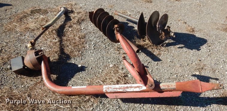 image for item EY9183 (2) post hole augers