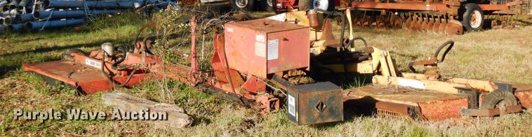 image for item FW9950 (2) Bush Hog side boom rotary mowers