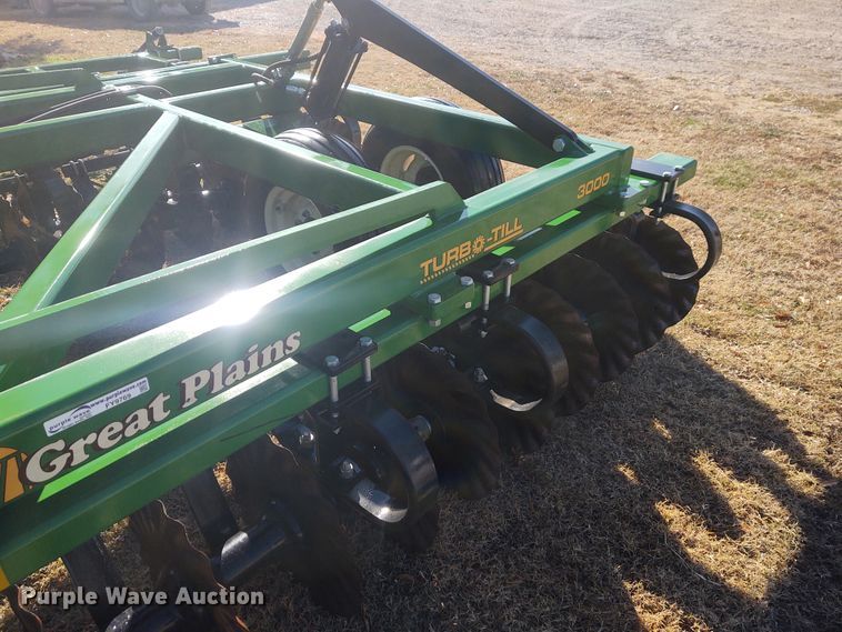 image for item FY9769 Great Plains Turbo-Till 3000 vertical tillage