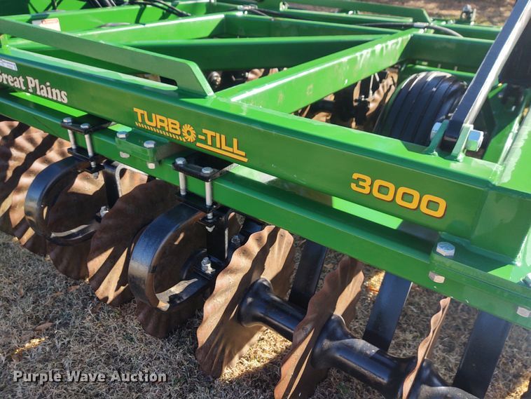 image for item FY9769 Great Plains Turbo-Till 3000 vertical tillage
