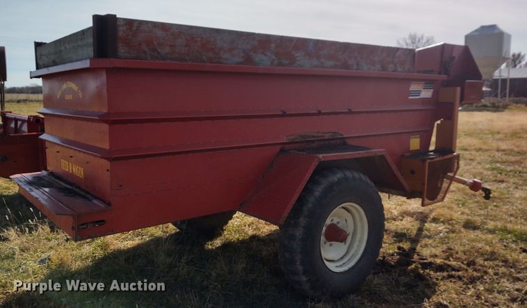 image for item FY9779 Kelly-Ryan 5X12 feed wagon