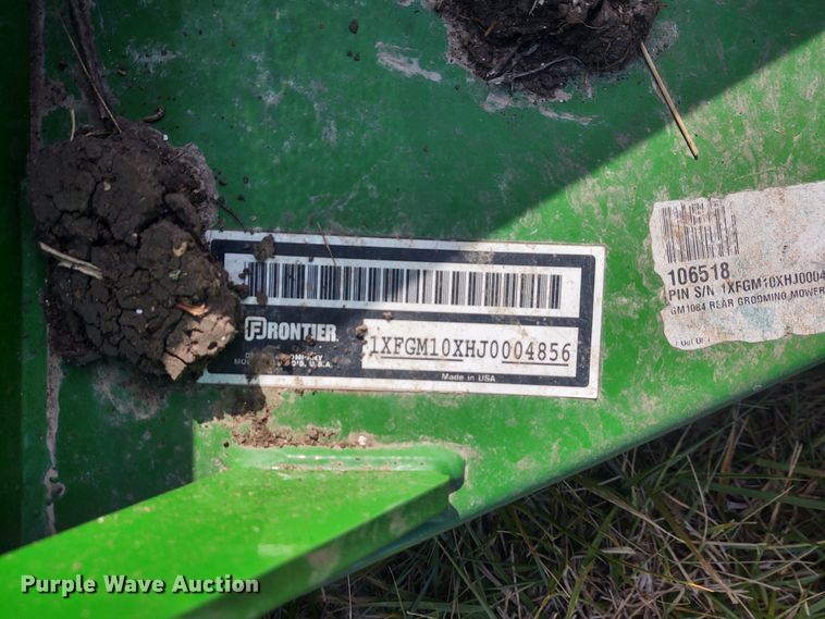 image for item FY9785 Frontier GM1084 finish mower