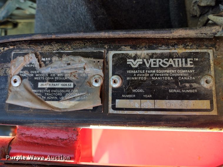 image for item FY9791 1981 Versatile 895  Series S 4WD tractor