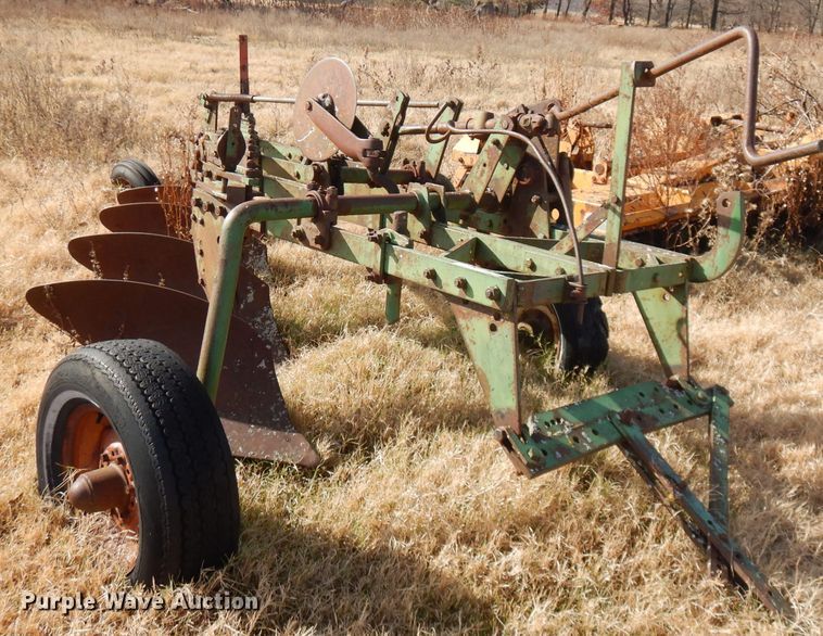 image for item GK9480 John Deere four bottom plow