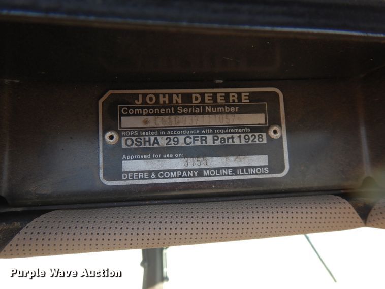 image for item GK9491 1989 John Deere 3155  MFWD tractor