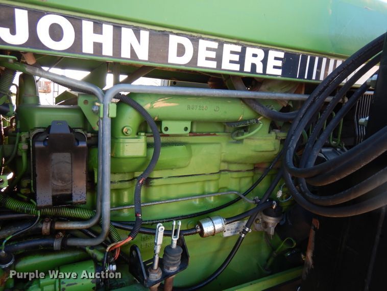 image for item GK9491 1989 John Deere 3155  MFWD tractor