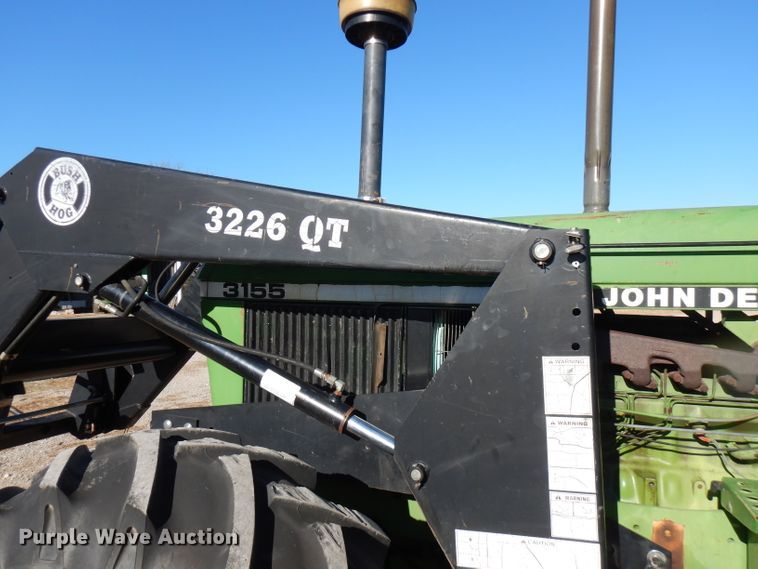 image for item GK9491 1989 John Deere 3155  MFWD tractor