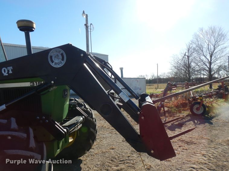 image for item GK9491 1989 John Deere 3155  MFWD tractor