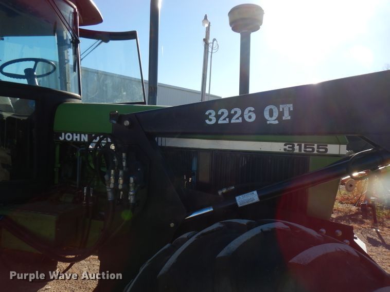 image for item GK9491 1989 John Deere 3155  MFWD tractor
