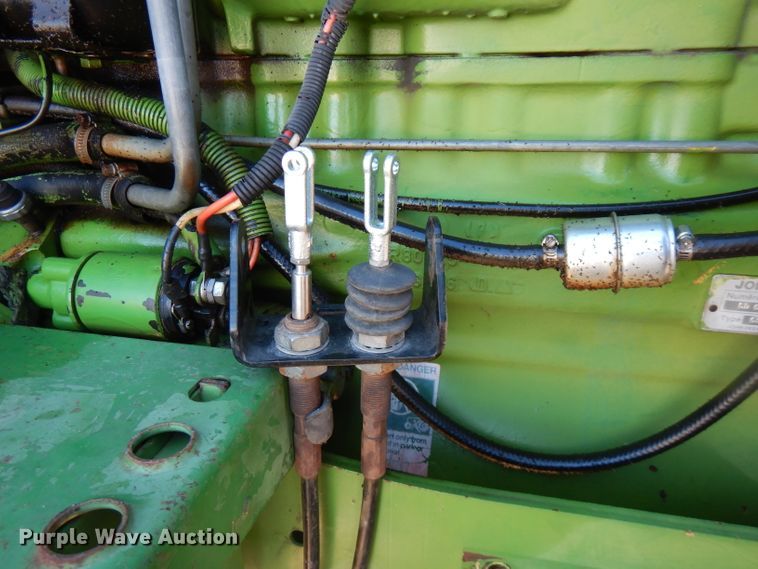 image for item GK9491 1989 John Deere 3155  MFWD tractor