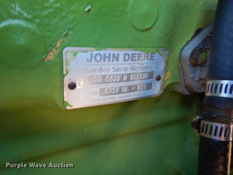 image for item GK9491 1989 John Deere 3155  MFWD tractor