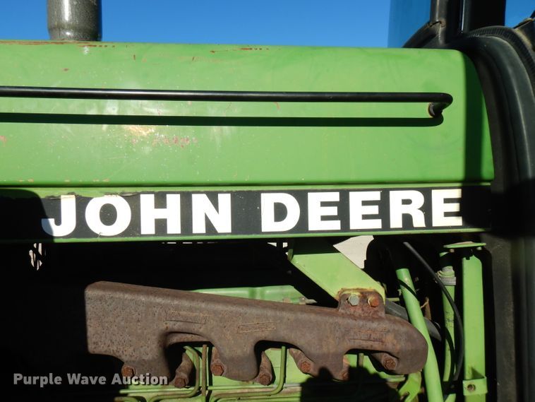 image for item GK9491 1989 John Deere 3155  MFWD tractor