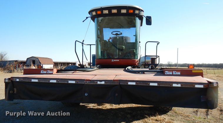 image for item GK9493 1999 Hesston 8550  windrower