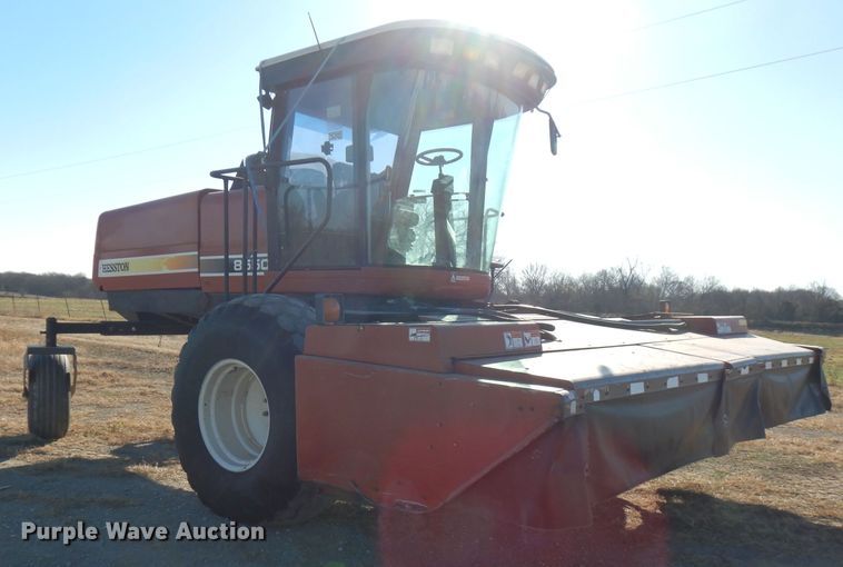 image for item GK9493 1999 Hesston 8550  windrower