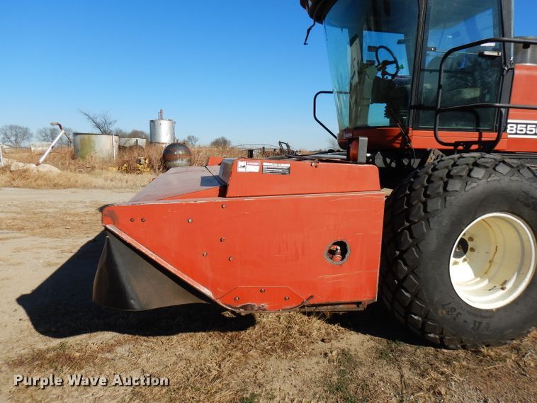 image for item GK9493 1999 Hesston 8550  windrower