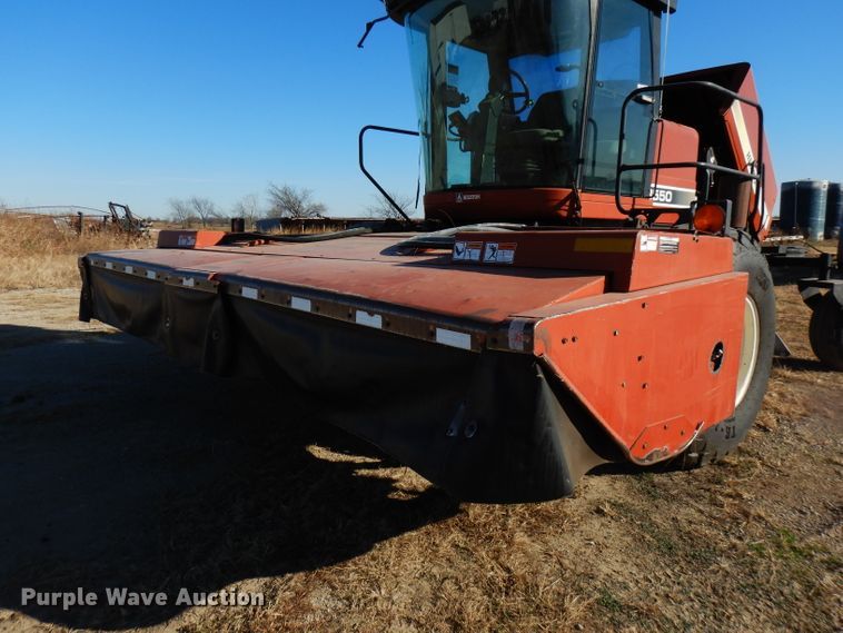 image for item GK9493 1999 Hesston 8550  windrower