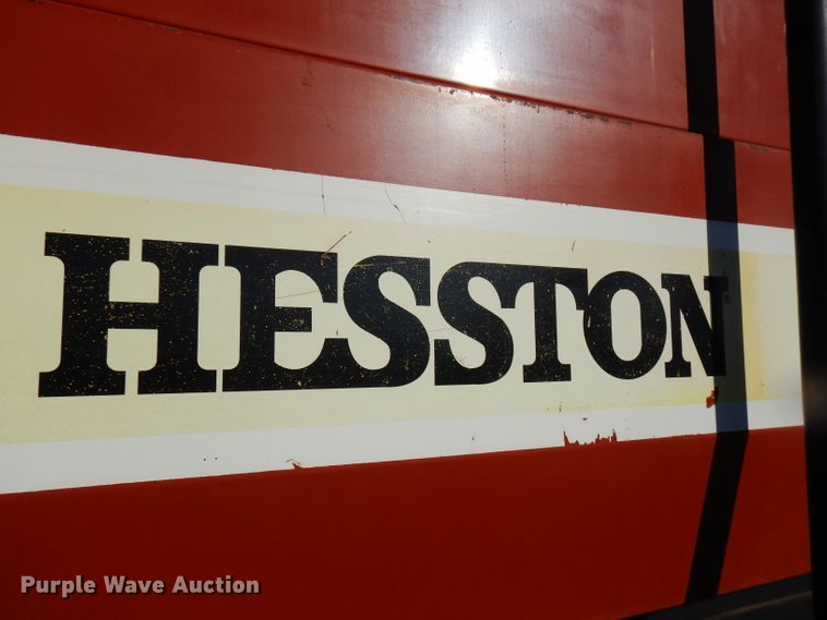 image for item GK9493 1999 Hesston 8550  windrower