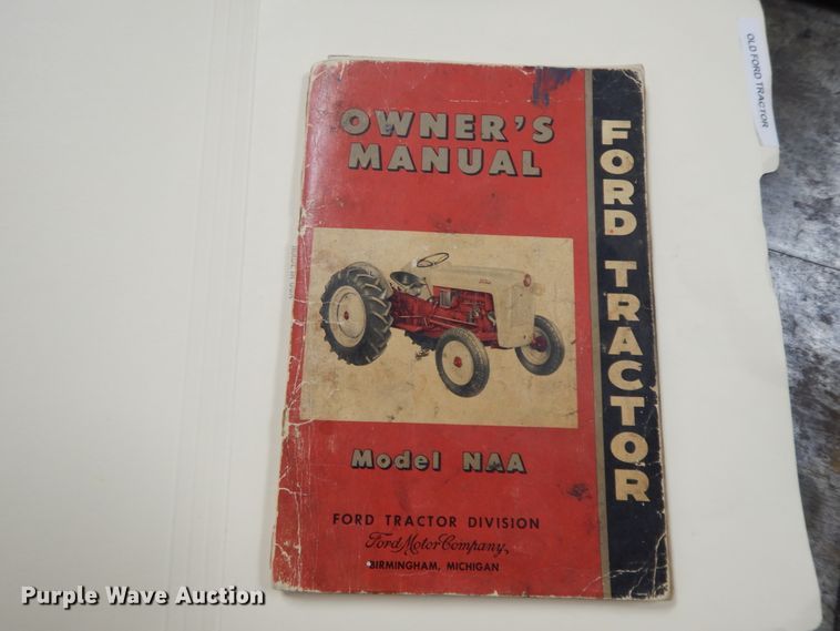 image for item GK9561 1953 Ford NAA Golden Jubilee  tractor