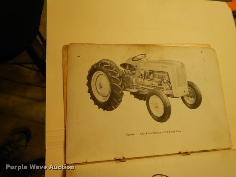 image for item GK9561 1953 Ford NAA Golden Jubilee  tractor