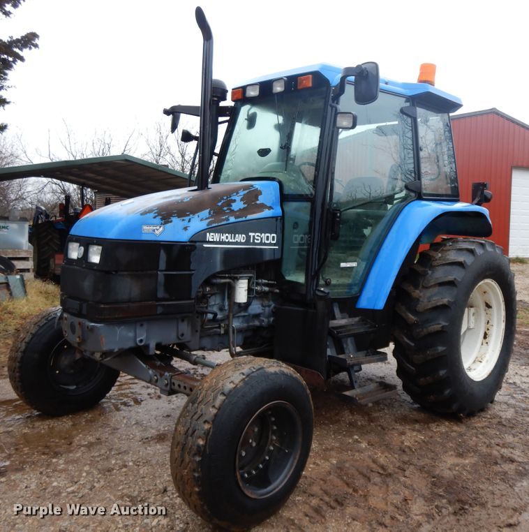 image for item GK9648 New Holland TS100  tractor