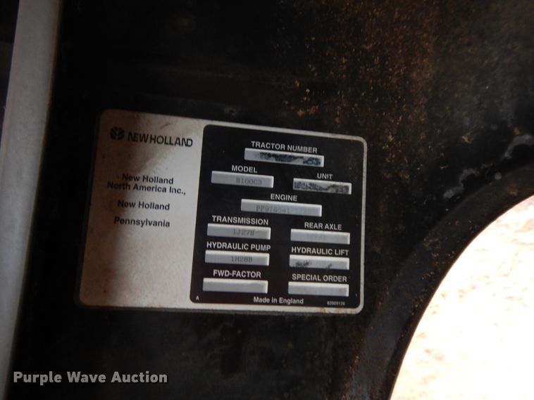 image for item GK9648 New Holland TS100  tractor