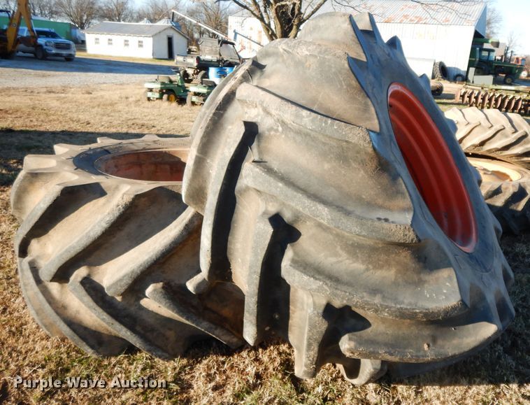 image for item GK9662 (2) 67x34.00-30 tires and wheels