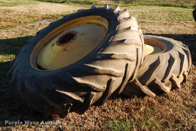 image for item GK9663 (2) 18.4-38 tires and wheels