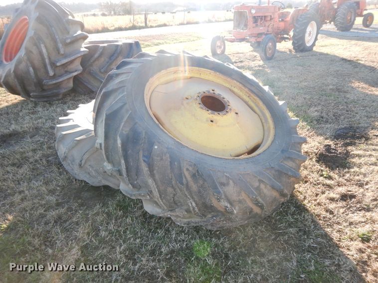 image for item GK9663 (2) 18.4-38 tires and wheels