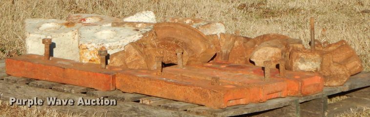 image for item GK9665 Approximately 16 Allis Chalmers weights