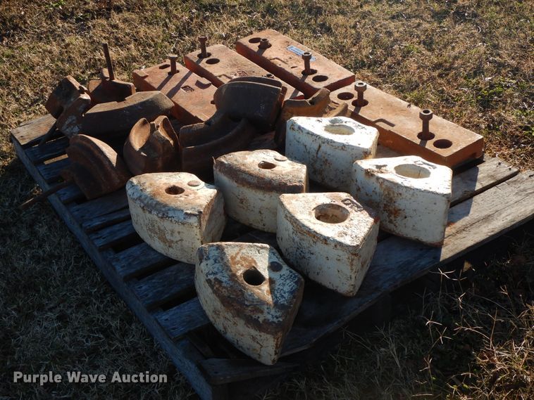 image for item GK9665 Approximately 16 Allis Chalmers weights