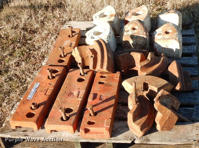 image for item GK9665 Approximately 16 Allis Chalmers weights