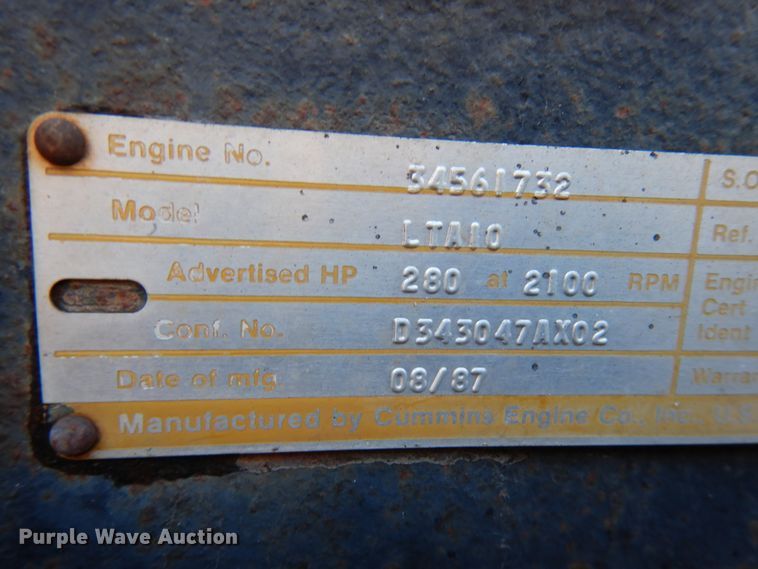 image for item HD9242 1987 Case IH 9150  4WD tractor