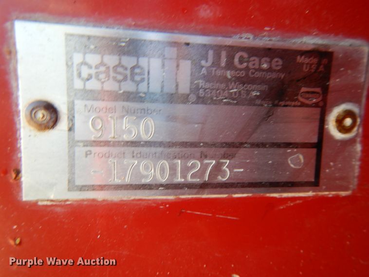 image for item HD9242 1987 Case IH 9150  4WD tractor