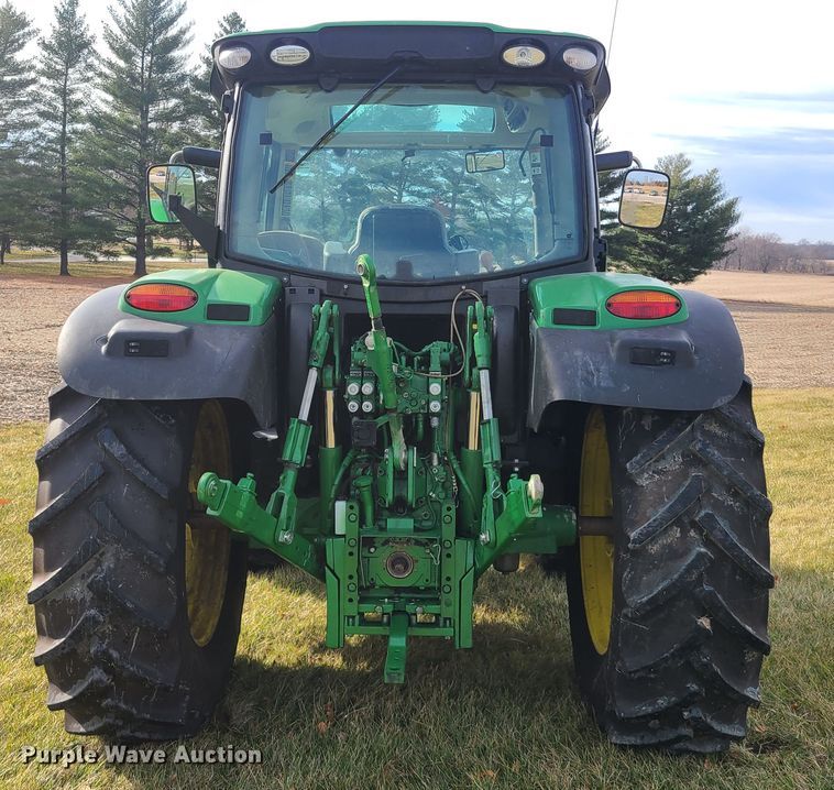 image for item HM9766 2013 John Deere 6125R  MFWD tractor